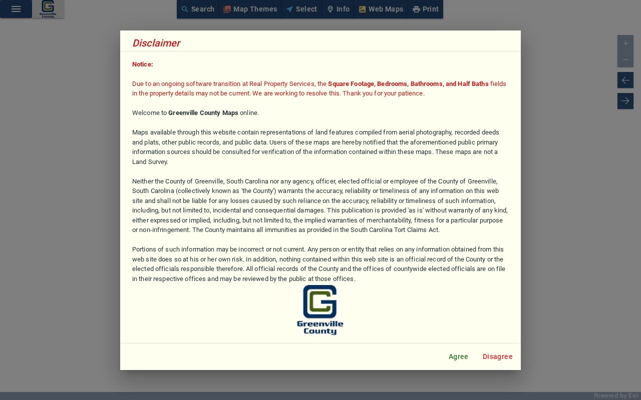 Greenville County residents directory County Maps parcel viewer